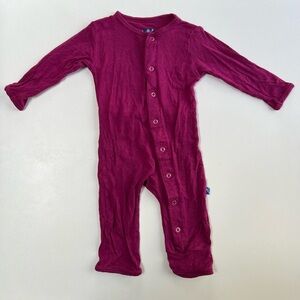 Kickee Pants Coverall Orchid 3-6 Months